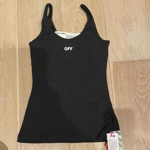 Off-White Black Tank Top